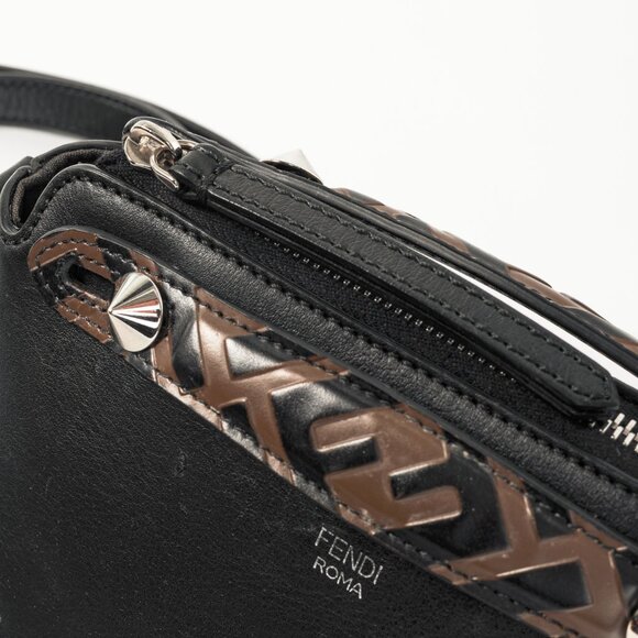 Fendi By the Way Mini Black Leather Mini Crossbody - Picture 11 of 14
